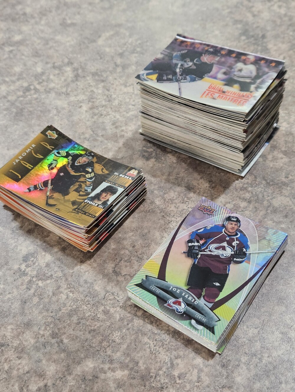 115 Vintage McDonald’s NHL Hockey Card Lot